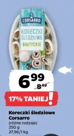 Netto Koreczki śledziowe Corsarro oferta