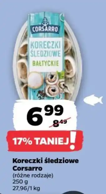 Netto Koreczki śledziowe Corsarro oferta