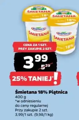 Netto Śmietana 18% Piątnica oferta