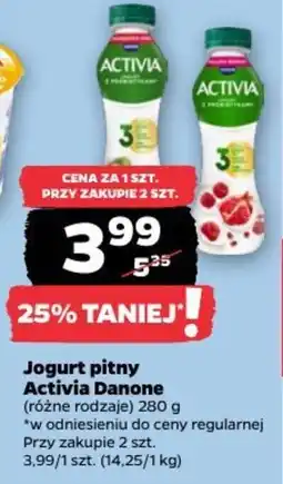 Netto Jogurt pitny Activia Danone oferta