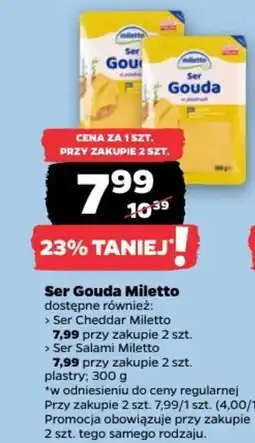 Netto Ser Gouda Miletto oferta