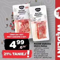 Netto Boczek wędzony Mistrz Rohus oferta