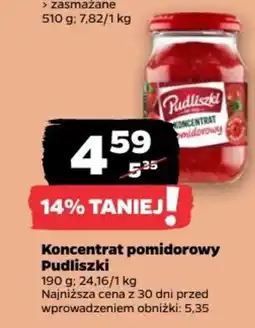 Netto Koncentrat pomidorowy Pudliszki oferta