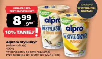 Netto Alpro w stylu skyr oferta