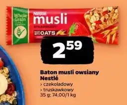 Netto Baton musli owsiany Nestlé oferta