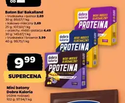 Netto Mini batony Dobra Kaloria oferta