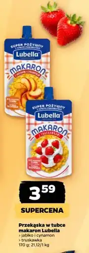 Netto Przekąska w tubce makaron Lubella oferta