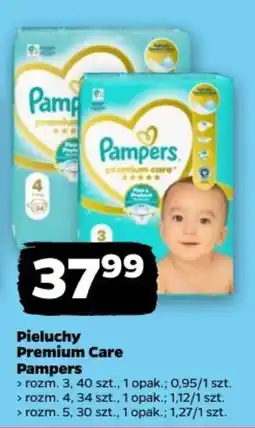 Netto Pieluchy Premium Care Pampers oferta