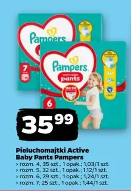 Netto Pieluchomajtki Active Baby Pants Pampers oferta