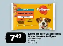 Netto Karma dla psów w saszetkach Wybór Smaków Pedigree oferta