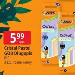E.Leclerc Bic cristal pastel gob dlugopis oferta