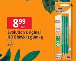 E.Leclerc Evolution original hb ołówki z gumką bic oferta