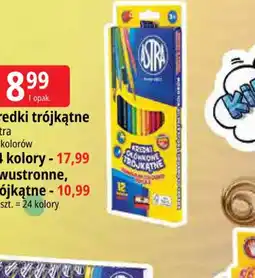 E.Leclerc Kredki trójkątne Astra oferta