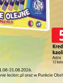 E.Leclerc Kredki olejne kaoliny Astra oferta