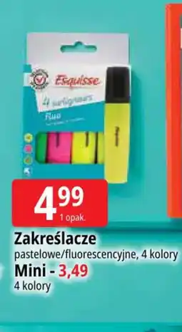 E.Leclerc Zakreślacz pastelowe/fluorescencyjne oferta
