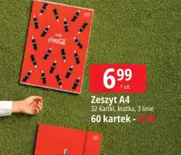 E.Leclerc Zeszyt a4 oferta