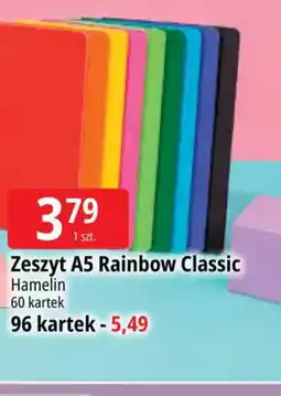 E.Leclerc Zeszyt a5 rainbow classic hamelin oferta