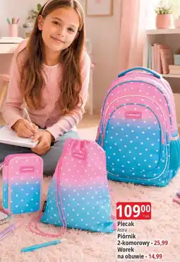 E.Leclerc Plecak astra piórnik oferta