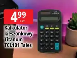 E.Leclerc Kalkulator kieszonkowy Titanum TCL101 Tales oferta