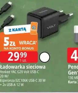 E.Leclerc Ładowarka sieciowa Yenkee oferta
