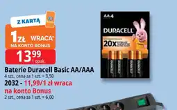 E.Leclerc Baterie duracell basic aa/aaa oferta