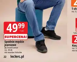 E.Leclerc Spodnie męskie jeansowe j&j trend/lotmar oferta
