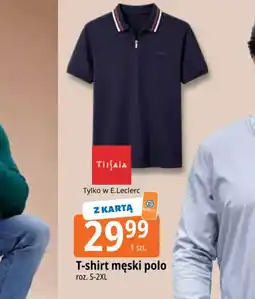 E.Leclerc T-shirt męski polo oferta