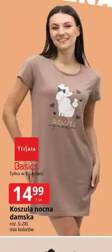 E.Leclerc Tissala Basics Koszula nocna damska oferta