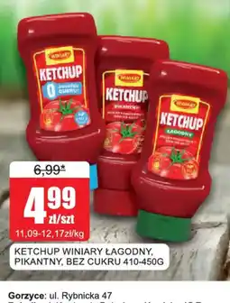 Bingo Ketchup Winiary Łagodny, Pikantny, Bez Cukru oferta
