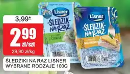 Bingo Śledziki na raz Lisner oferta