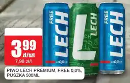 Bingo Piwo Lech Premium, Free 0,0% oferta