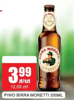 Bingo Piwo Birra Moretti oferta