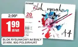 Bingo Blok rysunkowy A4 biały oferta