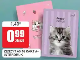 Bingo ZESZYT A5 16 KART # INTERDRUK oferta