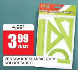 Bingo ZESTAW KREŚLARSKI 20CM KOLORI TADEO oferta