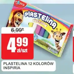Bingo Plastelina 12 Kolorów Inspira oferta