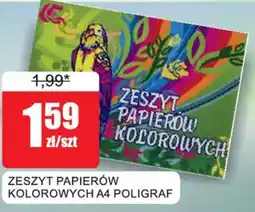 Bingo Zeszyt Papierów Kolorowych A4 Poligraf oferta