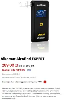 Orlen Alkomat Alcofind EXPERT oferta