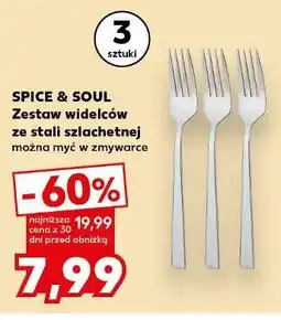 Kaufland SPICE & SOUL Zestaw widelców ze stali szlachetnej oferta