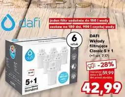 Kaufland DAFI Wkłady filtrujące Classic 5 + 1 oferta