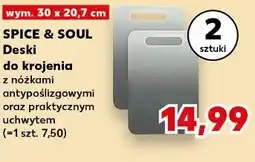Kaufland SPICE & SOUL Deski do krojenia z nóżkami oferta
