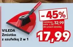 Kaufland Vileda Zmiotka z szufelką 2 w 1 oferta