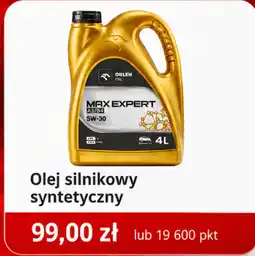 Orlen Olej silnikowy syntetyczny Orlen Oil Max Expert 5W-30 oferta
