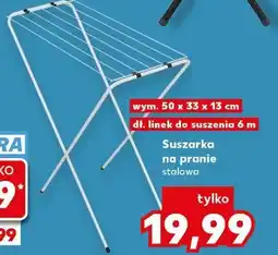 Kaufland Suszarka na pranie stalowa oferta