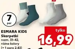Kaufland ESMARA KIDS Skarpetki dziecięce, 7 par oferta