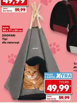 Kaufland ZOOFARI Tipi dla zwierząt oferta