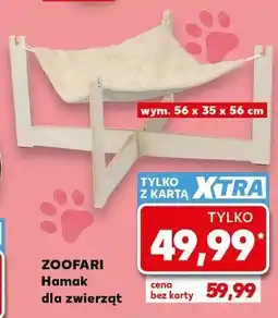 Kaufland ZOOFARI Hamak dla zwierząt oferta