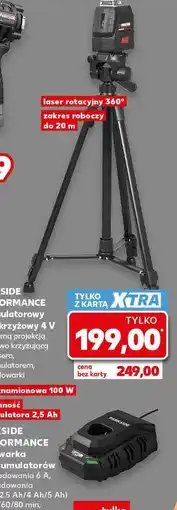 Kaufland PARKSIDE PERFORMANCE Akumulatorowy laser krzyżowy 4 V oferta