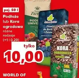 Kaufland Nasza Ziemia Podłoże lub Prima Garden Kora ogrodowa oferta