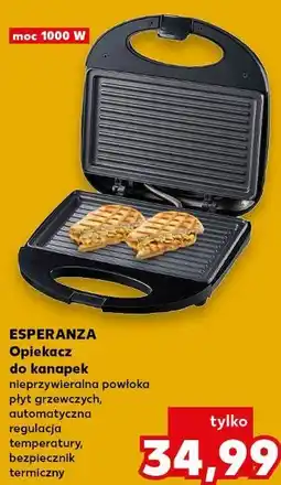 Kaufland ESPERANZA Opiekacz do kanapek oferta